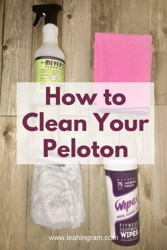 products for how to clean your peloton