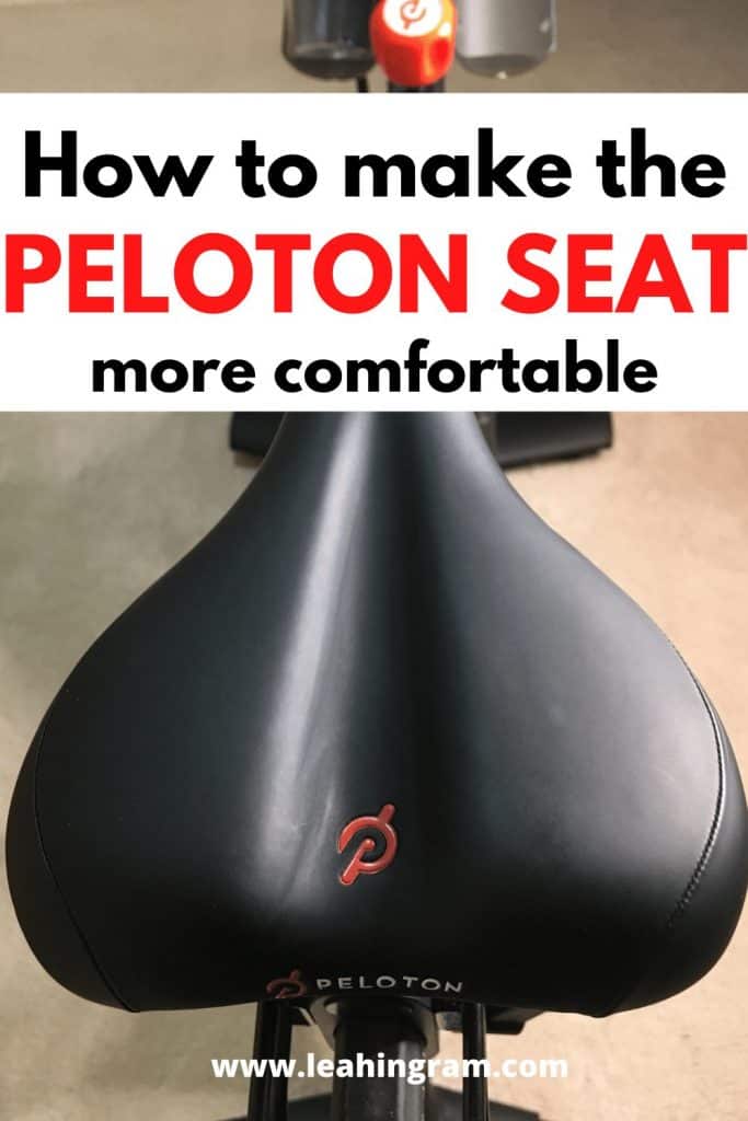 how to make the peloton seat more comfortable