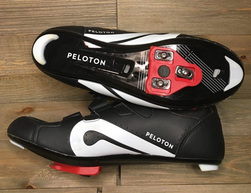 bottom of peloton bike shoes
