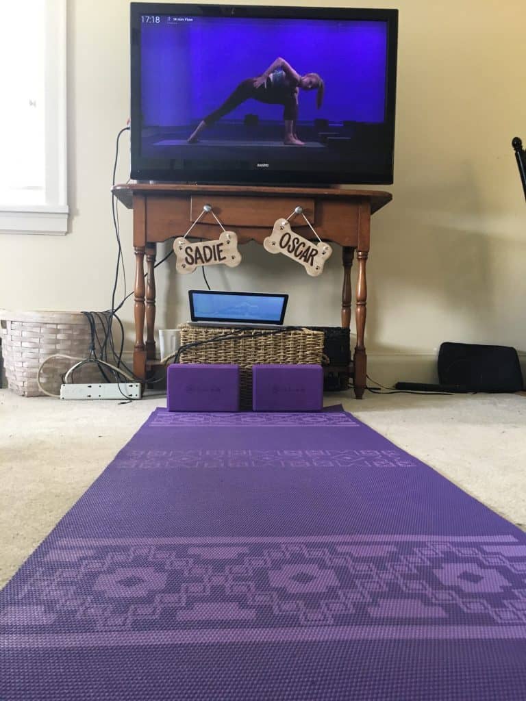 peloton yoga at home