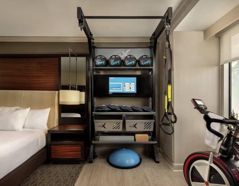 Hilton Five Feet to Fitness Rooms