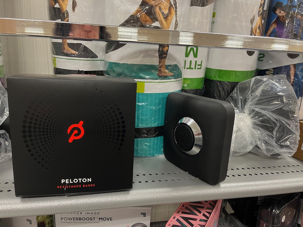 peloton resistance bands and weight at tj maxx